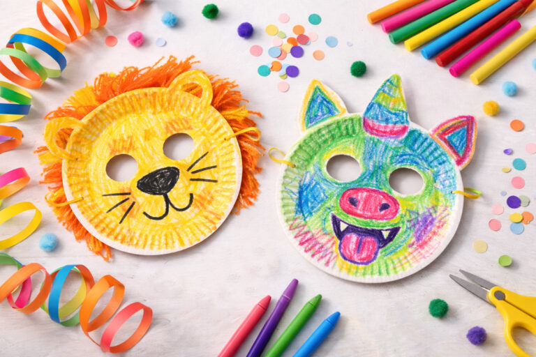 Fasching basteln mit Kindern: 15 einfache & bunte DIY-Ideen - Natürlich